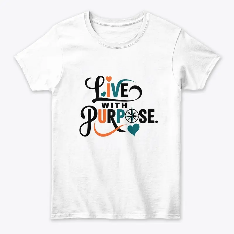 Live with Purpose Typography Design