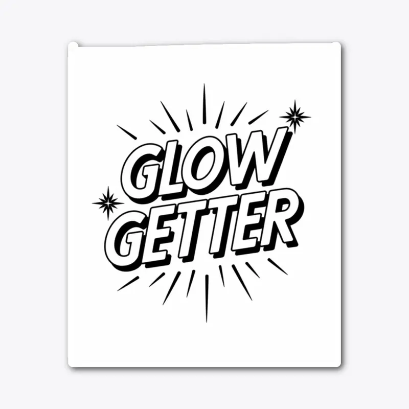 Glow Getter Typography Design