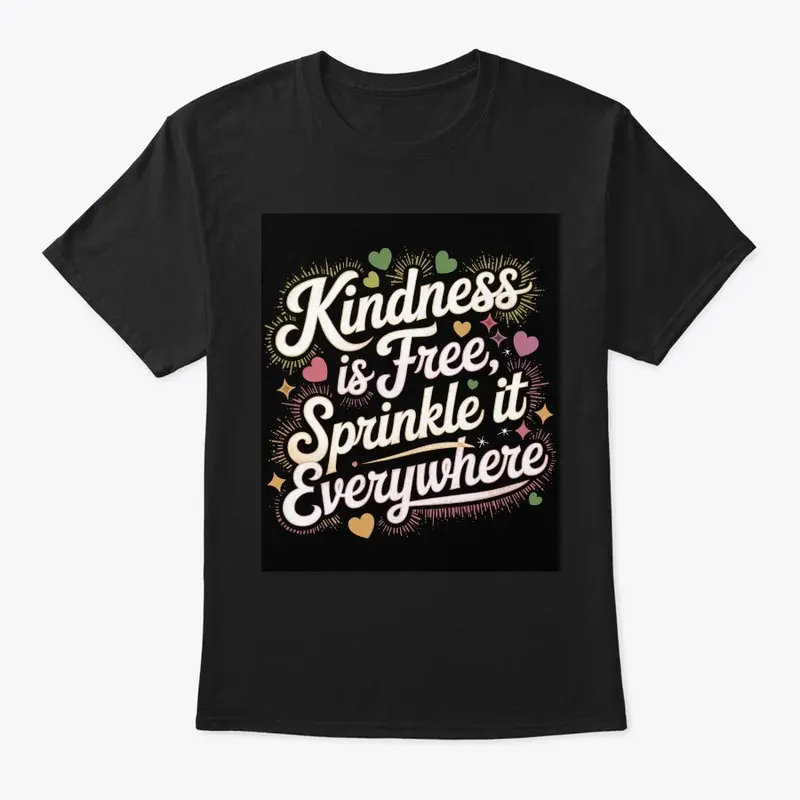 Kindness Sprinkle – Black T-Shirt