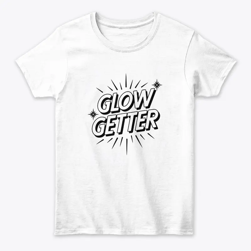 Glow Getter Typography Design